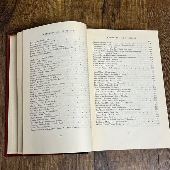 Masterpieces of World Literature in Digest Form Hardcover 1952 - Picture 9 of 16